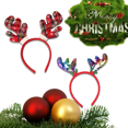 thumbnail image 4 of Diademas para fiestas de Navidad y Pascua, lindas diademas con orejas, 4 of 5