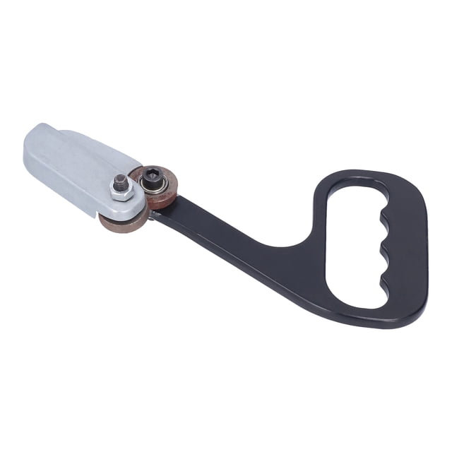 Cortador de Placa Portátil, Cuchillas de Corte de Borde Circular de Corte A Mano Resistencia Al Desgaste de Acero inoxidable Para El Desgaste de Plástico para Cartón para