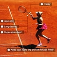 thumbnail image 2 of Cinta de agarre para raqueta de tenis, empuñaduras de tenis pegajosas, sobregrip absorbente y mejorado para raqueta de tenis, color morado, 2 of 4