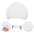 thumbnail image 3 of Unique Bargains 1 Pc Silicone Waterproof Water Drops Embossed Swim Cap White, 3 of 5