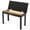 Black, variant on MUSTAR Wooden Duet Piano Bench with Storage Compartment,Padded Dual Seat,Keyboards Organ Stool with Hidden Sheet Music Organizer(Black)