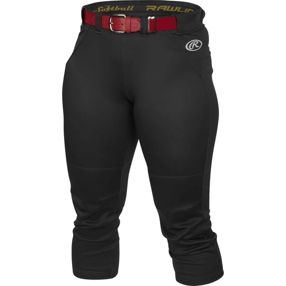 Rawlings Womens No Zip Yoga Pant | Black | MED