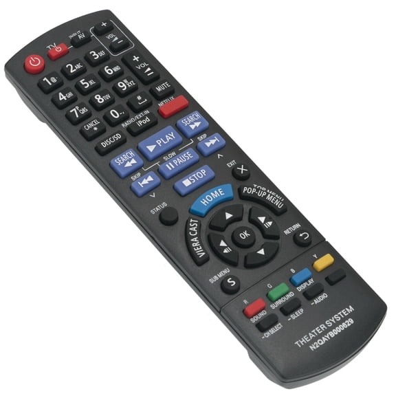 New N2QAYB000629 Replace Remote for Panasonic Bluray Player SABTT268 SC-BTT270