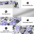 thumbnail image 6 of Purple Spring Floral Outdoor Rug for Patio/Deck/Porch, Non-Slip Large Area Rug 4 x 6 Ft, Watercolor Flowers Pastoral Indoor Outdoor Rugs Washable Area Rugs, Reversible Camping Rug Carpet Runner, 6 of 8