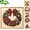 A5-Wreath, variant on Christmas Pearl Diamond Painting Art Kit with Frame, Pearl Beads Craft for Adults, Holiday DIY Wall Decor Project, Relaxing Gemstone Art Kit for Seasonal Home Styling (Tree)