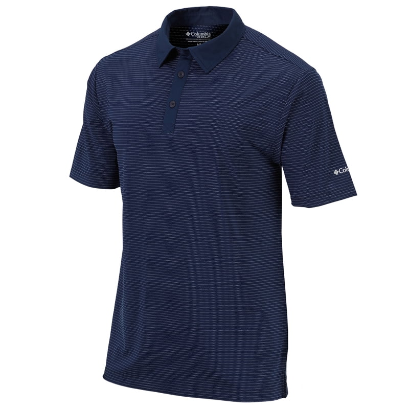 Columbia Omni-Wick Sunday Polo, Navy, Small - Walmart.com