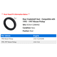 thumbnail image 2 of Rear Crankshaft Seal - Compatible with 1995 - 1997 Nissan Pickup 1996, 2 of 2