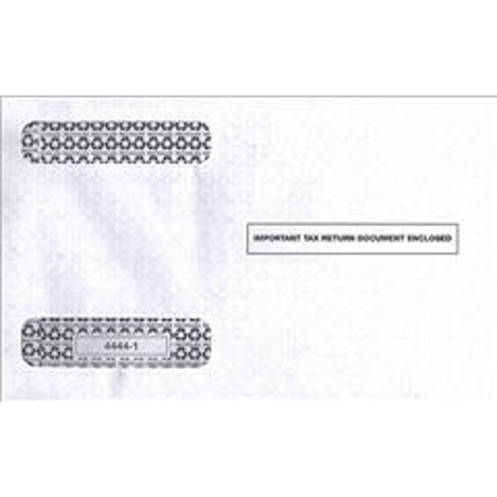 IRS Approved 4Up Horizontal W2 Envelope 25 Envelopes