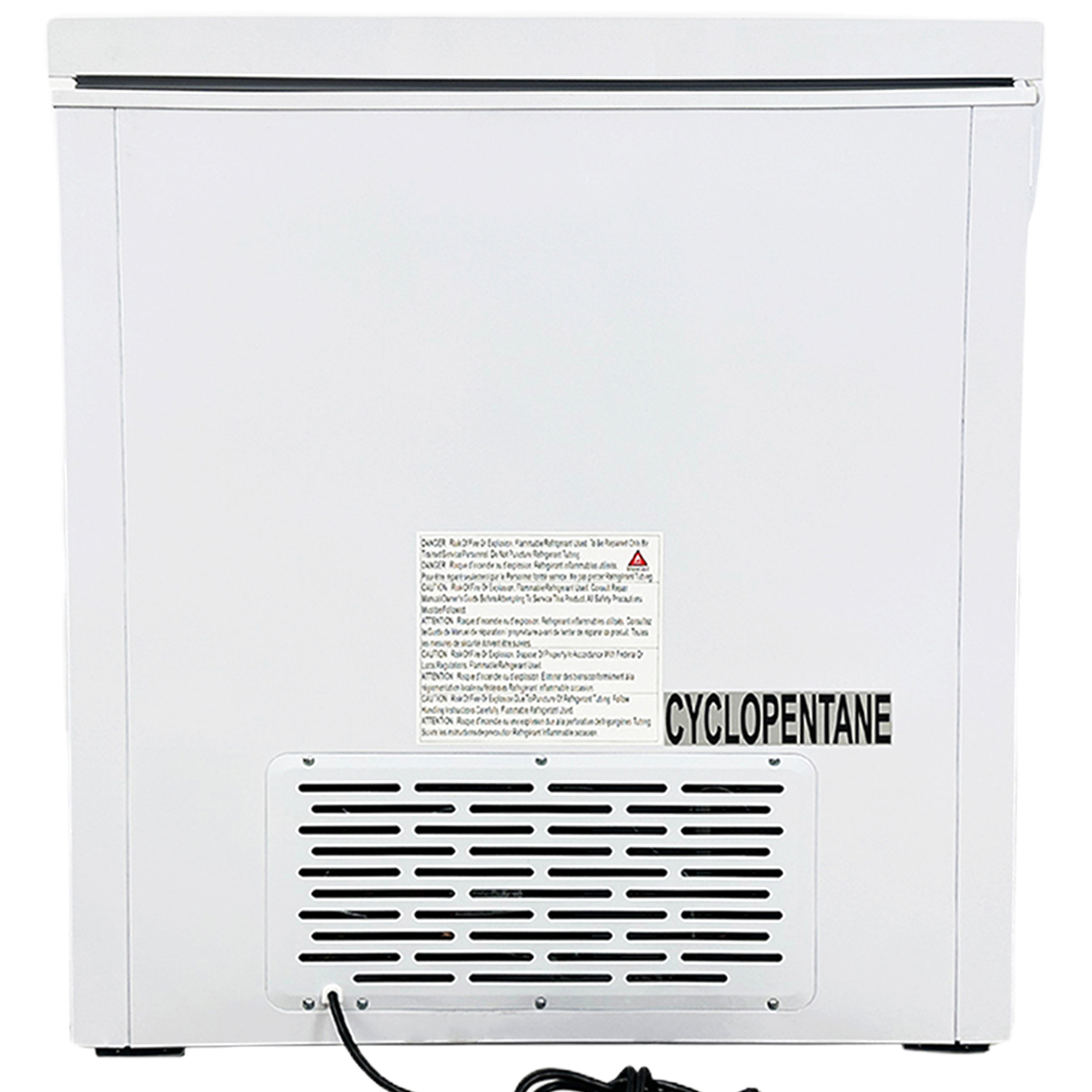 Elite Kitchen Supply R290 Solid Door Commercial Chest Freezer, 30 Cu. Ft., White