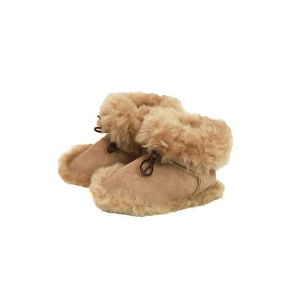 Eastern Counties Leather Baby Alex Sheepskin Lace Up Booties