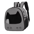 thumbnail image 1 of Mochila para gatos Portador de mascotas Durable Ventilación portátil Yinane Bolsas de viaje para gatos, 1 of 8