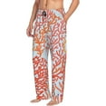 thumbnail image 2 of Kll Mens Pajama Pants For Men,Mens Lounge Pants,Funny Gifts For Men,Men'S Pajama Bottoms-Corals, 2 of 9