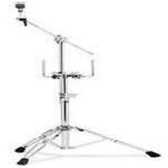 Double Tom Stand with 934 Cymbal Boom Arm - Chrome