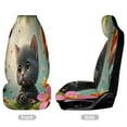thumbnail image 3 of Cute Kitten in Fantasy Garden Car Seat Covers Car Accessories Pack of 2 Universal Front Seat Protective Cover, 3 of 6