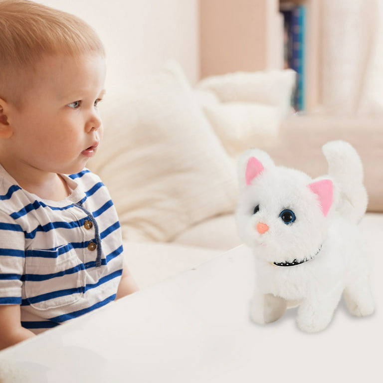 Sodopo Toys for Kids Robot Cat Plush Cat Stuffed Animal