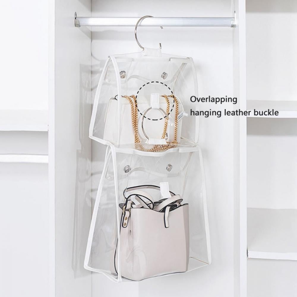 Acrylic 4-Section Purse Storage Organizer The Container, 54% OFF