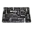 thumbnail image 4 of Anti Fatigue Floor Mats Groomer Stylist Barber Workstation Pawprint or Graffiti (Graffiti - Black), 4 of 8