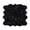 Black, variant on HomeRoots 2 x 6 ft. Chocolate Faux Fur Washable Non Skid Area Rug - Chocolate - 2 x 6 ft.