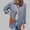DT-Blue, variant on Women's Classic Plaid Button Down Shirt - Casual Long Sleeve Top, Stylish for Work & Daily