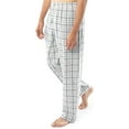 thumbnail image 3 of Fruit of the Loom mens Broadcloth Short Sleeve Top and Long Pants Pajama Set, 3 of 7