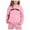Pink, variant on TBWNWG Girls Outfits & Set Child Toddler Boys Girls Long Sleeve Solid Warm Hoodie Pullover Tops Pants Kids Outfits Sweat Suit,Size 7-8 Years