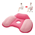 thumbnail image 1 of Almohada de ciática para aliviar el dolor al sentarse - Cojín para asiento de automóvil de silla de oficina - Soporte para glúteos y espalda baja TUNC Sencillez, 1 of 5