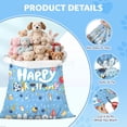 thumbnail image 3 of 36×56 Inch Large Blue Plastic Birthday Gift Bags Boys Jumbo Happy Birthday Themed Kids Gift Bag XL Parties Favors Decorations, 3 of 9