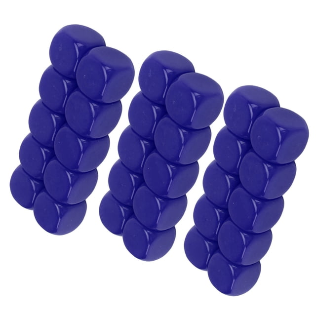 Dados, Juego De Dados Lisos Y Ampliamente Utilizados De 6 Caras Para La Enseñanza De Matemáticas