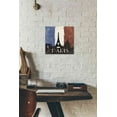 thumbnail image 3 of Epic Graffiti 'Paris' by Moira Hershey, Canvas Wall Art, 12"x12", 3 of 3