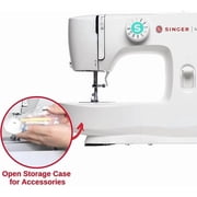 SINGER® M1500 Mechanical Sewing Machine with 57 Stitch Applications, White