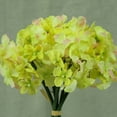 thumbnail image 5 of 1 Pc, 11.5 Inch Hydrangea Bundle Perfect For Filler, Elegant Decorations, Bridal Showers/Wedding Bouquets & Boutonnieres - Green, 5 of 5