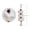 Type C, variant on Bird Chewing Toy Parrot Beak Grinding Calcium Stone with Bells Bird Cage Accessories Cage Toys for Rat Hamster Chinchilla Rabbit