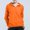 Orange, variant on Women's Lightweight Hooded Raincoat Waterproof Sunshade Sunscreen Windbreaker Jacket Packable Active Outdoor Rain Jackets White