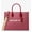 Cherry, variant on Womens Mirella Medium Pebbled Leather Tote Bag 35S4G7ZT2L-001