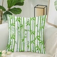 thumbnail image 2 of MKHERT Bamboo Throw Pillowcase Pillow Cover Cushion Couver 18x18 inch, 2 of 2
