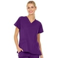 thumbnail image 4 of Medichic Mini Marilyn Eleanor V-Neck Scrub Top, 4 of 10