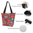 thumbnail image 4 of Easygdp Fire Sign Bolso de Hombro para Mujer, Bolso Bandolera y Cartera de Mano Elegante para Uso Diario, 4 of 6