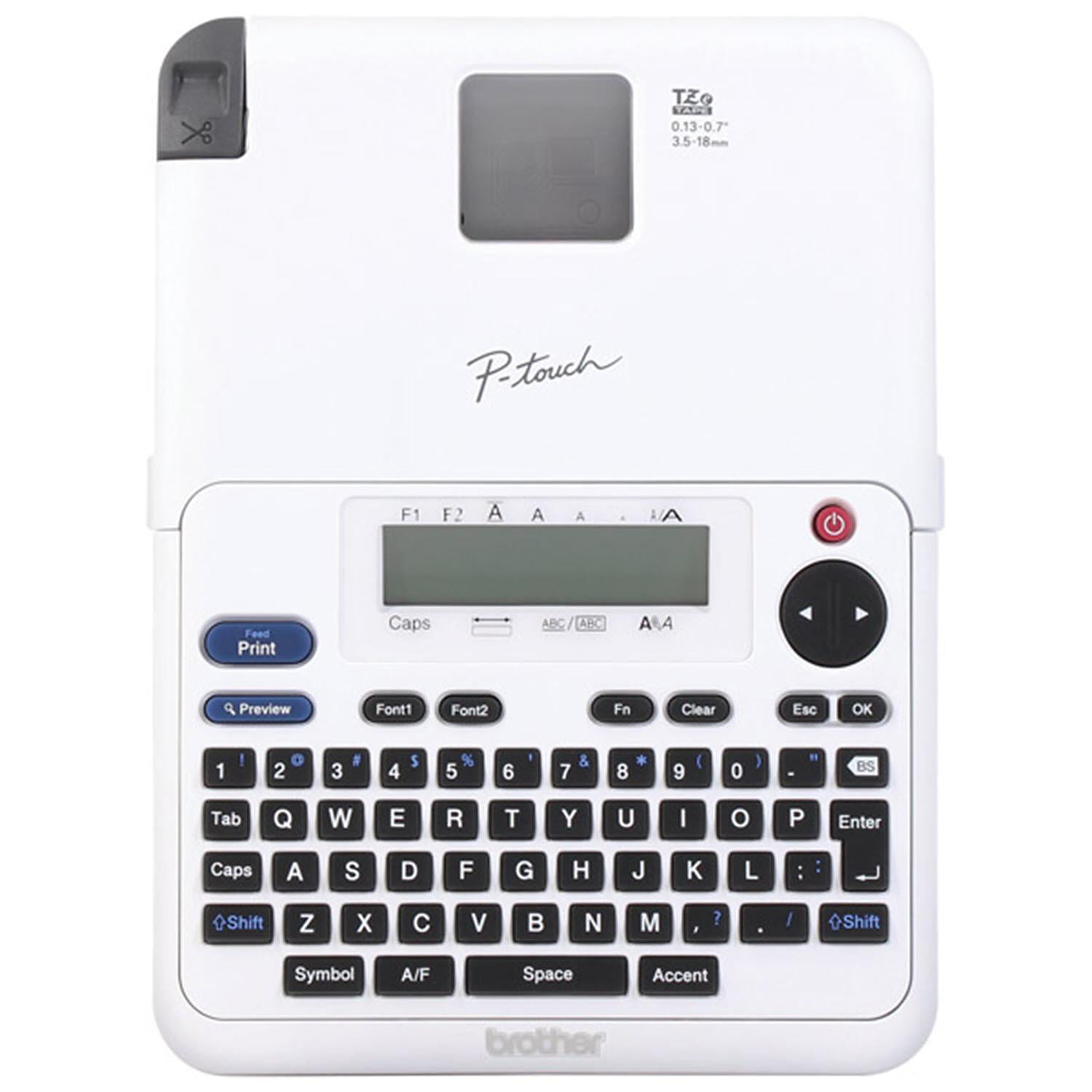Brother PTD210 P-Touch Easy Compact Label Maker White for sale online 