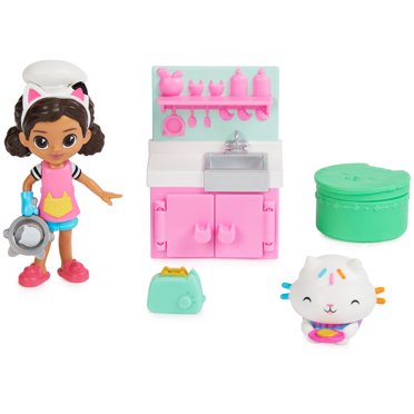 Spin Master Gabby's Dollhouse Carlita Toy Car With Panda Paws a € 12,23 Black Fr