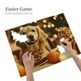 thumbnail image 2 of 500-Piece Wooden Jigsaw Puzzle for Adults - Dog Bandana Dinner Candle Lights , Fun & Challenging Brain Teaser, Stylish Home Decor & Unique Gift, 2 of 7
