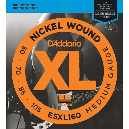 Steinberger 5 String - D'Addario ESXL160 Steinberger Double Ball Long Bass Guitar Strings