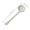1pc White Spoon, variant on Retro European Style Ceramic Coffee Spoon, Heat-Resistant Stirring Spoon for Coffee, Salad, Soup, Perfect for Kitchen, Dormitory, Restaurant, Great Holiday Gifts for Christmas, Thanksgiving, New Year