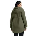 thumbnail image 2 of Avenue Women's Plus Size Weekender Hooded Fleece Jacket, 2 of 2