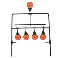 thumbnail image 2 of Steel Targets For Shooting Air  Black Steel Hot Metal Rotating  Shooting 5 Targets With Stickers For  Airgun, 2 of 8