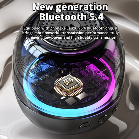 AZXY Speaker,Portable Speaker Bluetooth,Wireless Speakers,Shower Speaker with Lights for Home Travel Outside Outdoor