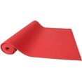 thumbnail image 3 of Yoga All-Purpose 1/4-Inch High Density Anti-Tear Exercise Yoga Mat with Carrying Strap - Red, 3 of 4