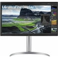 thumbnail image 2 of LG 27UQ850-W 27 Inch UltraFine 4K IPS VESA DisplayHDR 400 FreeSync Monitor with a Mackie CR3-X 3 Inch Creative Reference Multimedia Monitor Pair - Black/Green (2022), 2 of 9