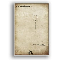 IDEA4WALL Framed Canvas Wall Art for Living Room, Bedroom Beautiful Quotes Canvas Prints for Modern Home Decoration Ready to Hang