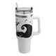 thumbnail image 2 of Termo Alto Doble Pared Asa y Popote, Ambient21, Jack y Sally, Capacidad 1. 2 L, Blanco, 2 of 7