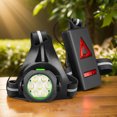 thumbnail image 4 of Luz LED para correr de noche luz de pecho deportiva ajustable para acampar senderismo correr, 4 of 9